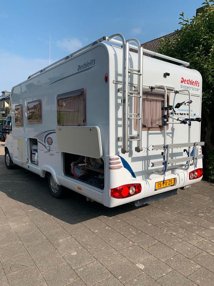 Complete Dethleffs Advantage Camper uit 2005, Caravans en Kamperen, Campers, Particulier, tot en met 4, Half-integraal, Dethleffs