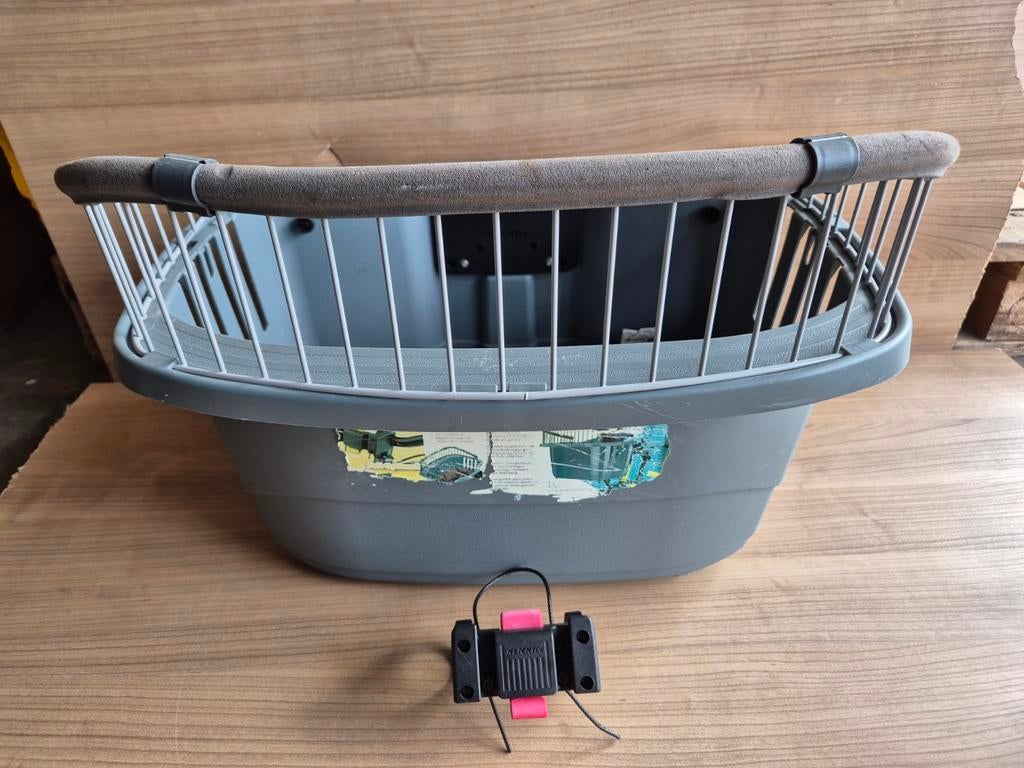 Te koop afneembaar hondenfietsmand., Ophalen of Verzenden, Gebruikt
