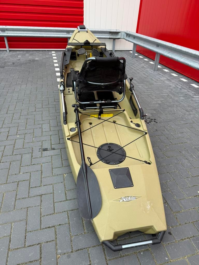 Hobie Mirage Pro Angler 12 Kajak, Ophalen, Zo goed als nieuw, Eén persoon, Kajak
