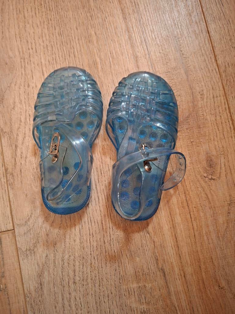 Blauwe waterschoentjes maat 24, Ophalen of Verzenden, Gebruikt, Jongen of Meisje, Schoenen