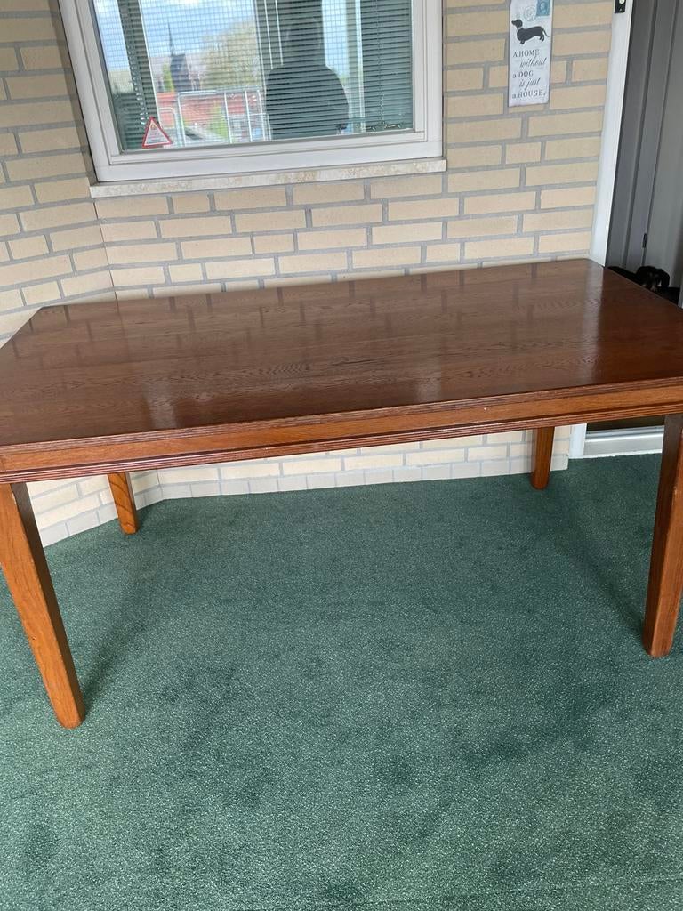 Eetkamer tafel kersenhout, Ophalen, 50 tot 100 cm, Zo goed als nieuw, 150 tot 200 cm