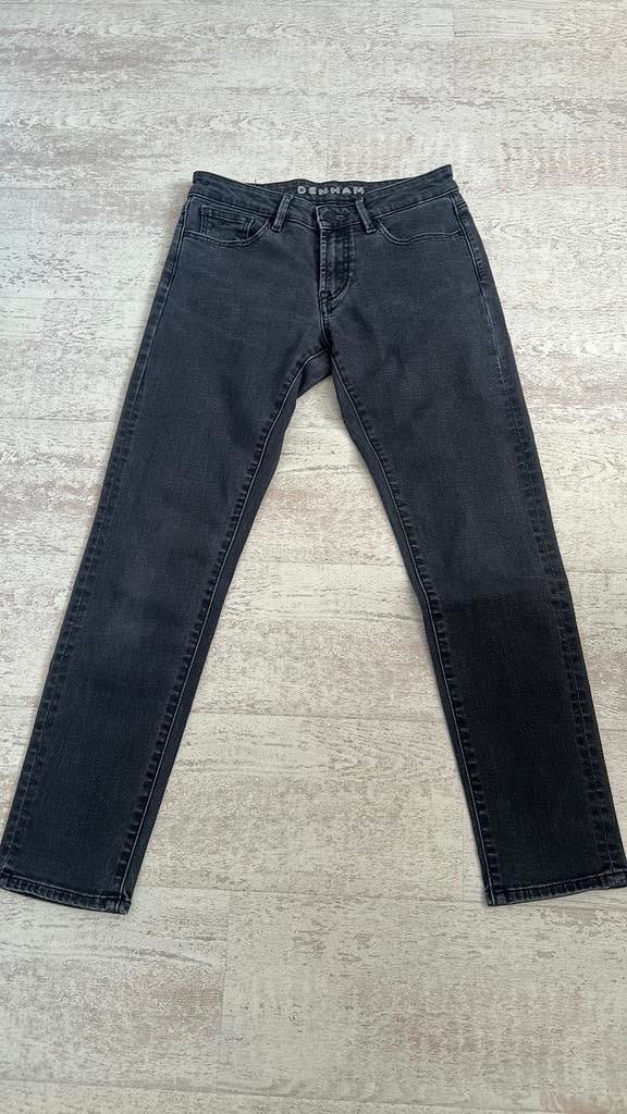 Mooie zwarte jeans van Denham Monroe 25-30, Ophalen of Verzenden, Zo goed als nieuw, Zwart, W27 (confectie 34) of kleiner