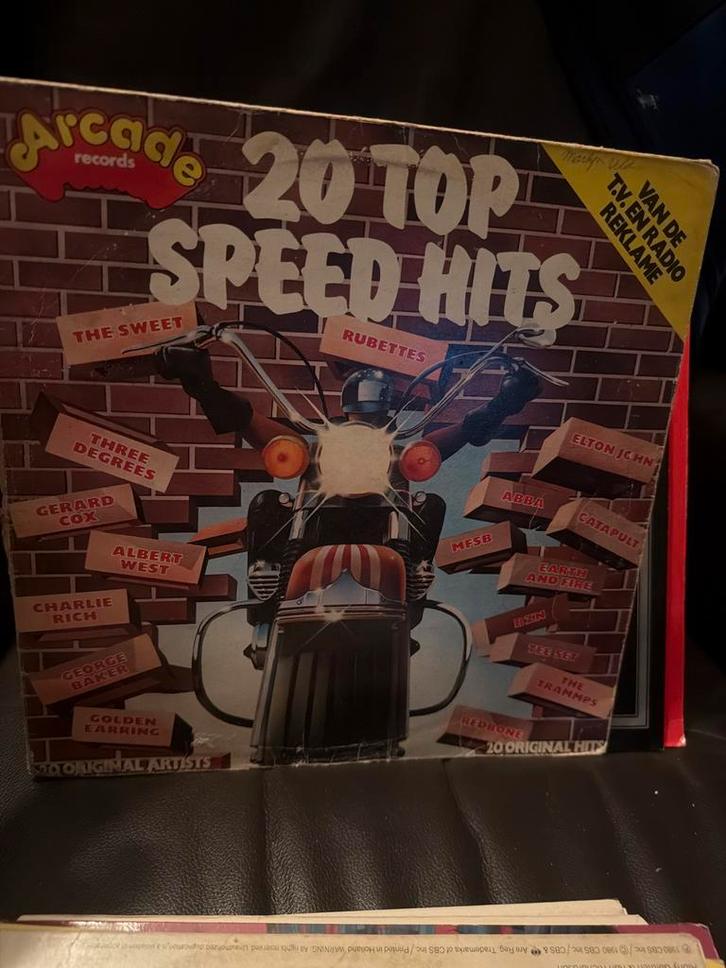 T7.  20 Top Speed Hits - Div Artiesten LP (Arcade Records), Cd's en Dvd's, Vinyl | Pop, Gebruikt, 1960 tot 1980, 12 inch, Ophalen of Verzenden