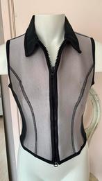 Merk BODYWARMER /VEST. Merk is DKNY donna karan new york, Ophalen of Verzenden, Zo goed als nieuw, Maat 38/40 (M), Grijs