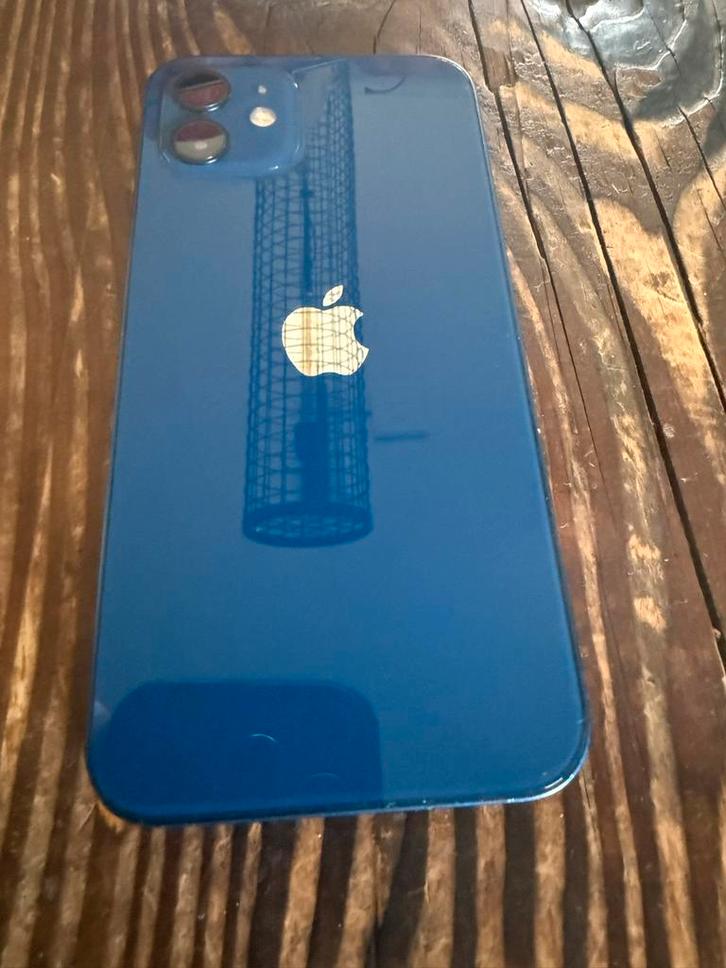 iPhone 12 blauw 128GB, Telecommunicatie, Mobiele telefoons | Apple iPhone, Gebruikt, 128 GB, Zonder abonnement, Zonder simlock