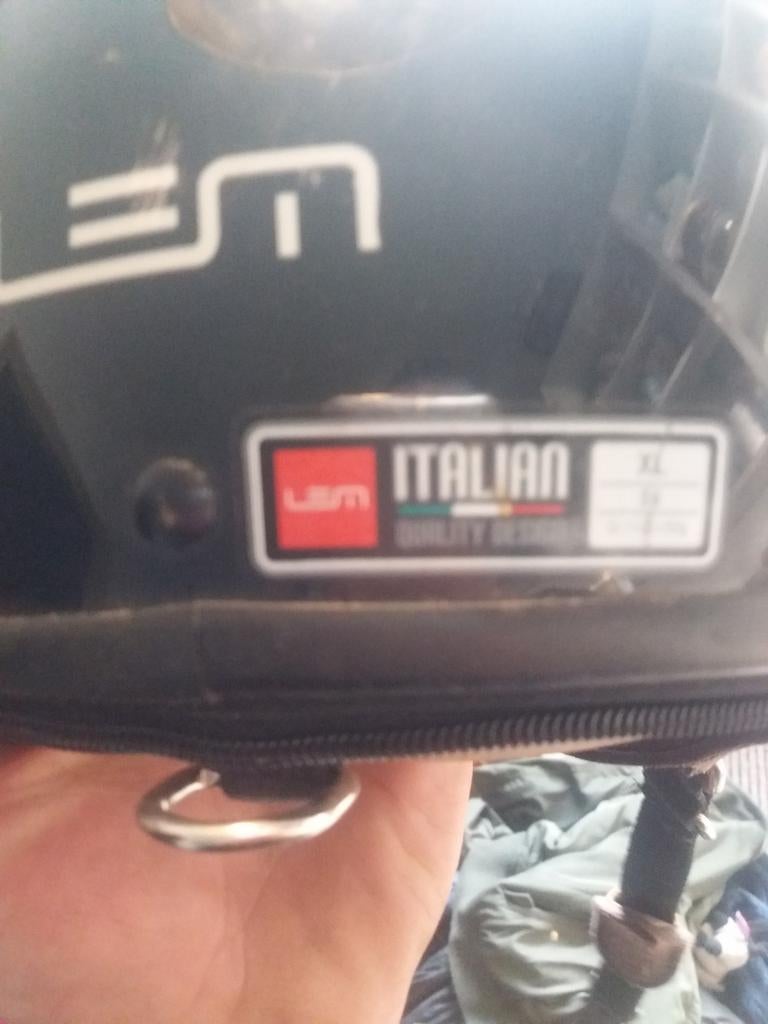 LEM Italiaans Design Jethelm XL Z.G.A.N. met Luchtinlaat, Overige merken, Kinderen, Ophalen of Verzenden, Tweedehands