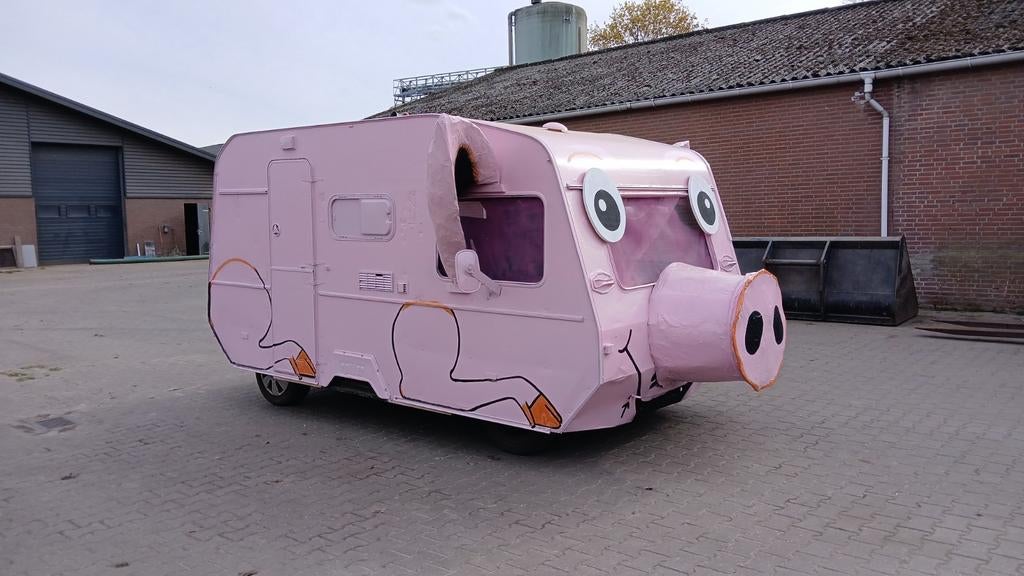 Crazy Cross of zwarte Cross voertuig, Ophalen