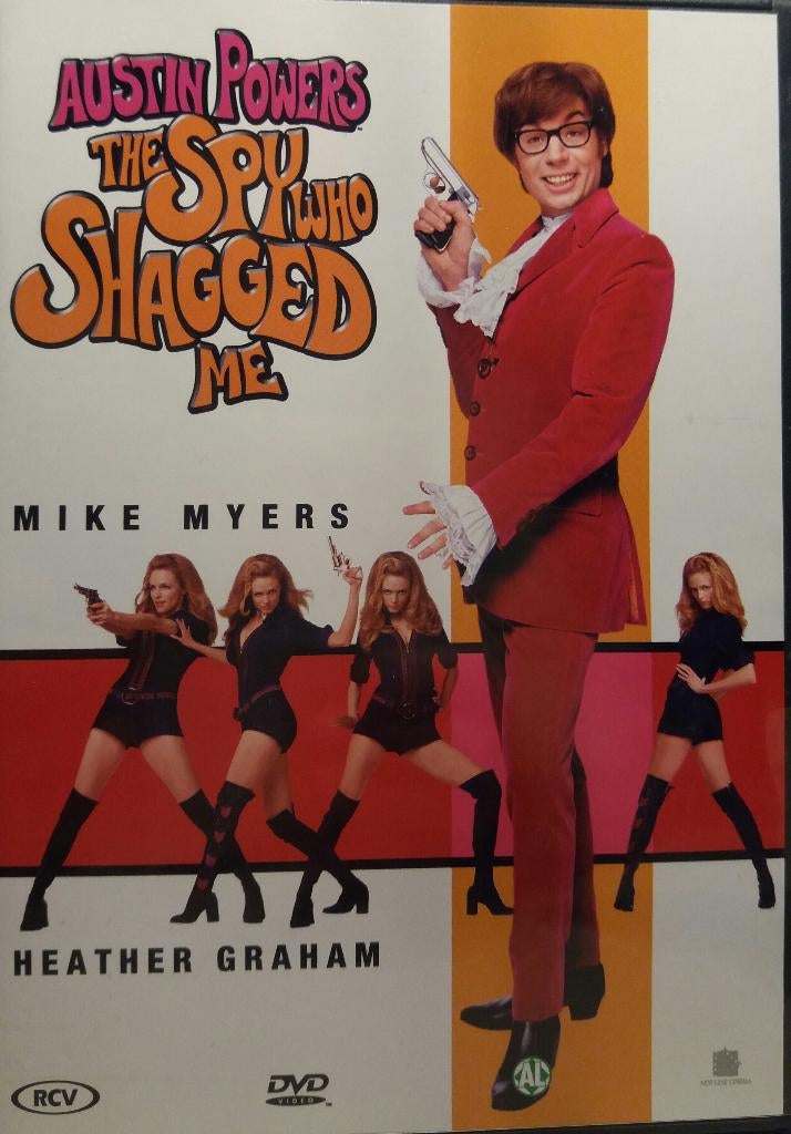 Austin Powers The Spy Who shagged me EN goldmember  2 DVD'S, Cd's en Dvd's, Alle leeftijden, Ophalen of Verzenden, Zo goed als nieuw