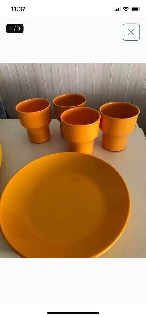 Mepal 4 beker, 2 borden, Ophalen of Verzenden, Zo goed als nieuw