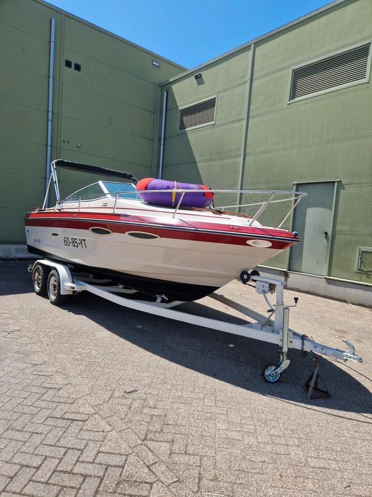 SeaRay Monaco Speedcruiser met krachtige V8 motor, Watersport en Boten, Speedboten, Gebruikt, 6 meter of meer, Benzine, 200 pk of meer