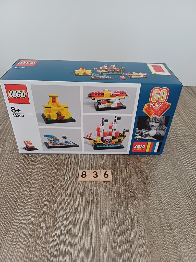 Lego Promtional 60 Jaar Collecters 40290 Nieuw, Ophalen of Verzenden, Nieuw