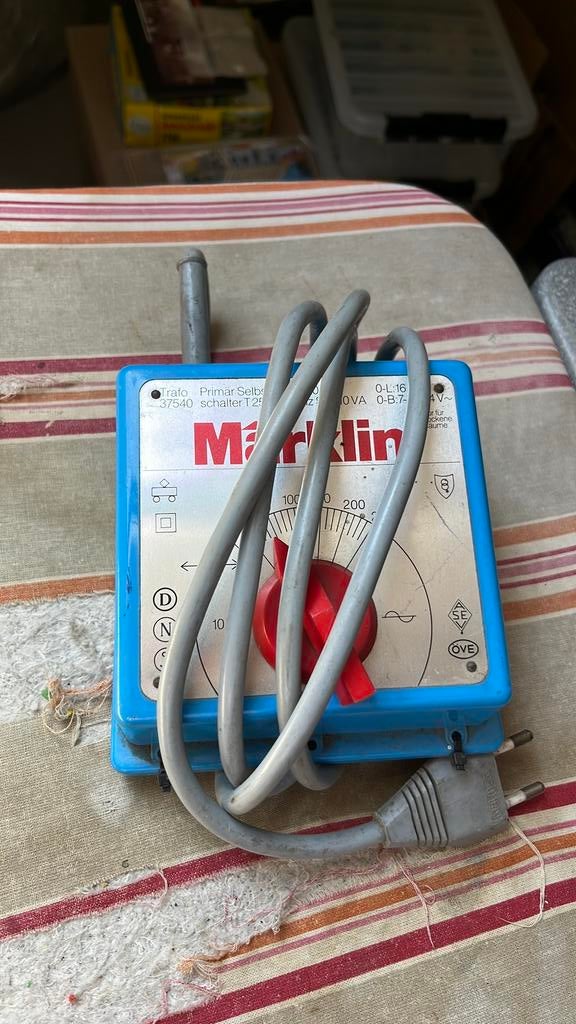 Te koop transformator van marklin 37540, Hobby en Vrije tijd, Modeltreinen | H0, Gebruikt, Ophalen of Verzenden, Märklin, Transformator of Voeding