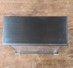 Imhof tafelklok metaal jubileum klok, Ophalen of Verzenden