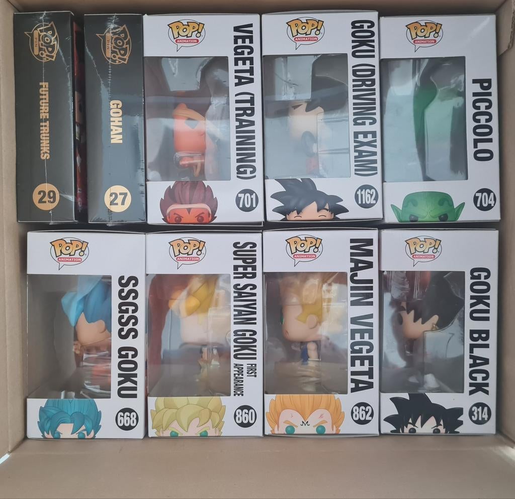 Funko pop! Dragon Ball Z, Verzamelen, Verzenden, Zo goed als nieuw
