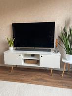 Tv meubel, tv kast woood., Ophalen, 100 tot 150 cm, Zo goed als nieuw, Minder dan 50 cm
