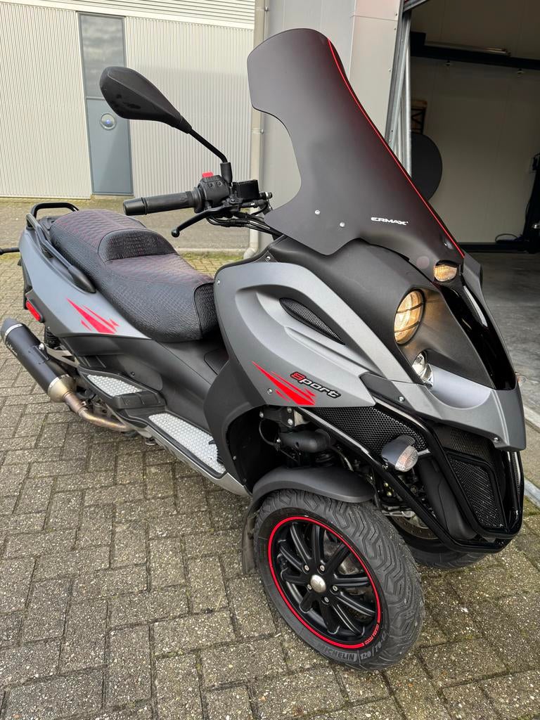 Gilera Fuoco 500 LT Sport - full option!, Motoren, Motoren | Overige merken, Bedrijf, Scooter, 12 t/m 35 kW, 1 cilinder, Handvatverwarming