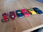 6 Ferrari modelauto's (1952-1973) - Terugtrekfunctie, Ophalen of Verzenden, Gebruikt
