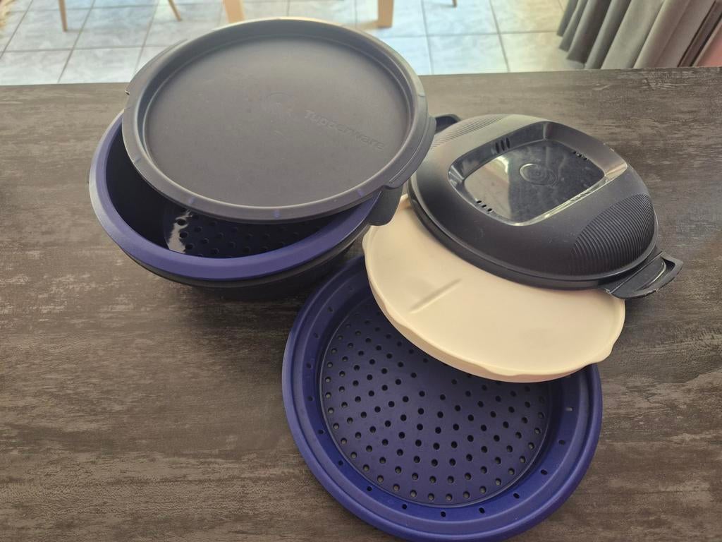 Tupperware Micro Urban Family - Neuf - Plastique Bleu