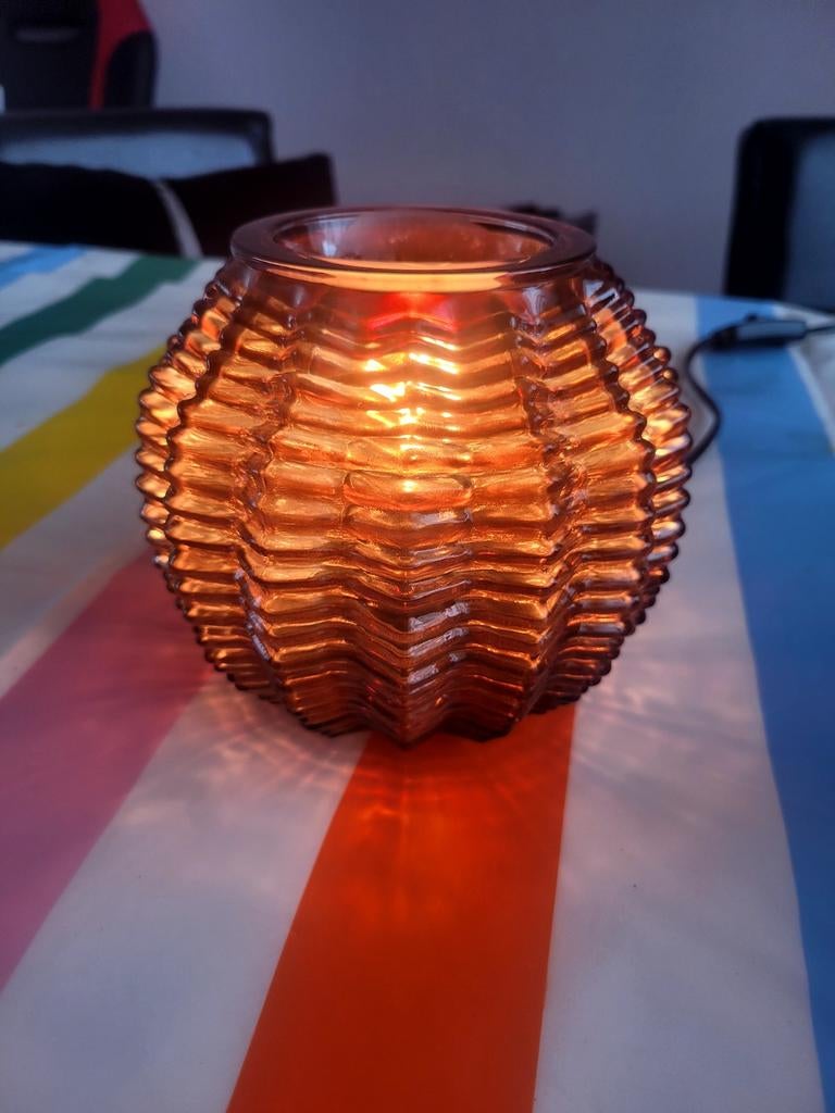 Amber Waves Scentsy Warmer - Sfeervolle Geurbrander, Ophalen of Verzenden, Gebruikt, Modern, Sfeervol, Decoratief