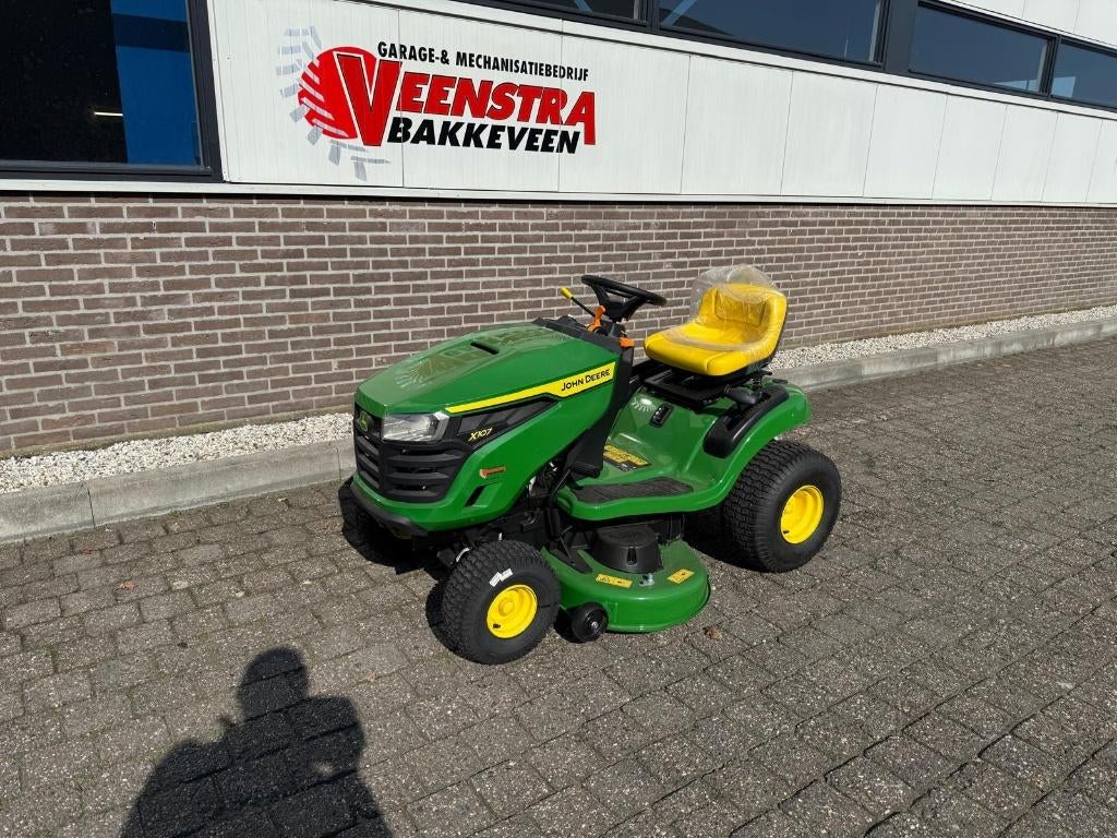 John deere x107 nieuw, Ophalen, Elektrische starter, John deere, Nieuw