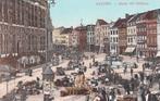 Aachen   -   Markt mit Rathaus                  =0038/39=, Ophalen of Verzenden, 1920 tot 1940, Ongelopen, Duitsland