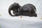 Olifant  ( Brons, Antiek en Kunst, Kunst | Beelden en Houtsnijwerken, Ophalen of Verzenden, Gepatineerd, Brons, Beeld