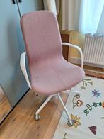 Bureaustoel roze Langfjall met wielen en armleuningen, Ophalen, Zo goed als nieuw, Roze