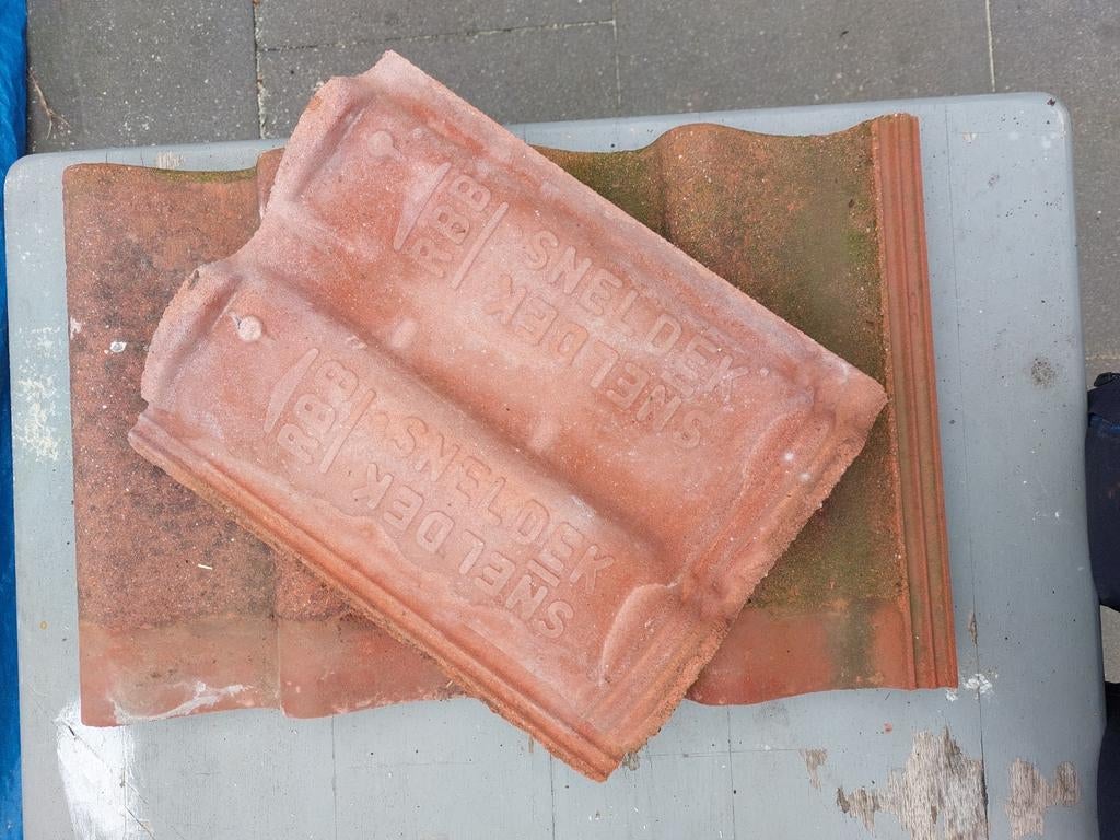 RBB Sneldek dakpannen - ca. 45 stuks, Ophalen, Gebruikt, Steen of Klei, Minder dan 5 m²