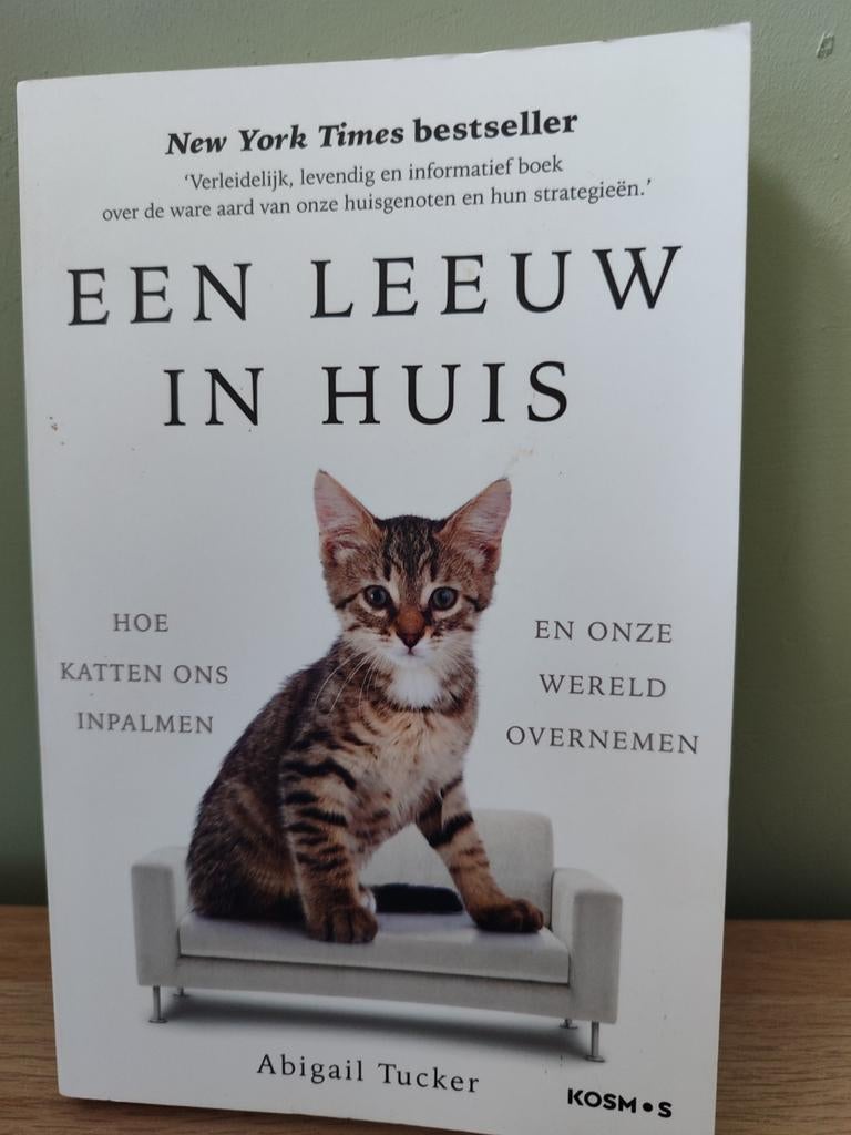 Abigail Tucker - Een leeuw in huis, Abigail Tucker, Ophalen of Verzenden, Zo goed als nieuw, Katten
