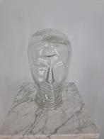 Glazen Etalage Hoofd | Vintage Mannequin Hoofd | 27 cm, Ophalen of Verzenden