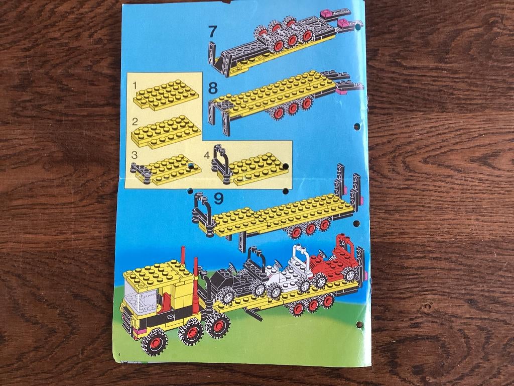 Lego dieplader incl. 3 auto's, Kinderen en Baby's, Speelgoed | Duplo en Lego, Ophalen of Verzenden, Gebruikt, Lego