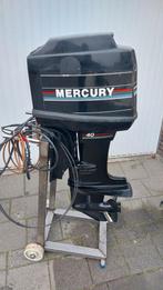 Mercury 40 pk 2 takt autolube lang met afstandbediening, Watersport en Boten, Ophalen, Gebruikt, Elektrische start, 30 pk of meer
