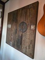 Oosterse Deur Decoratie - Wandpaneel 1x1m met Hangwerk, Ophalen of Verzenden, Gebruikt