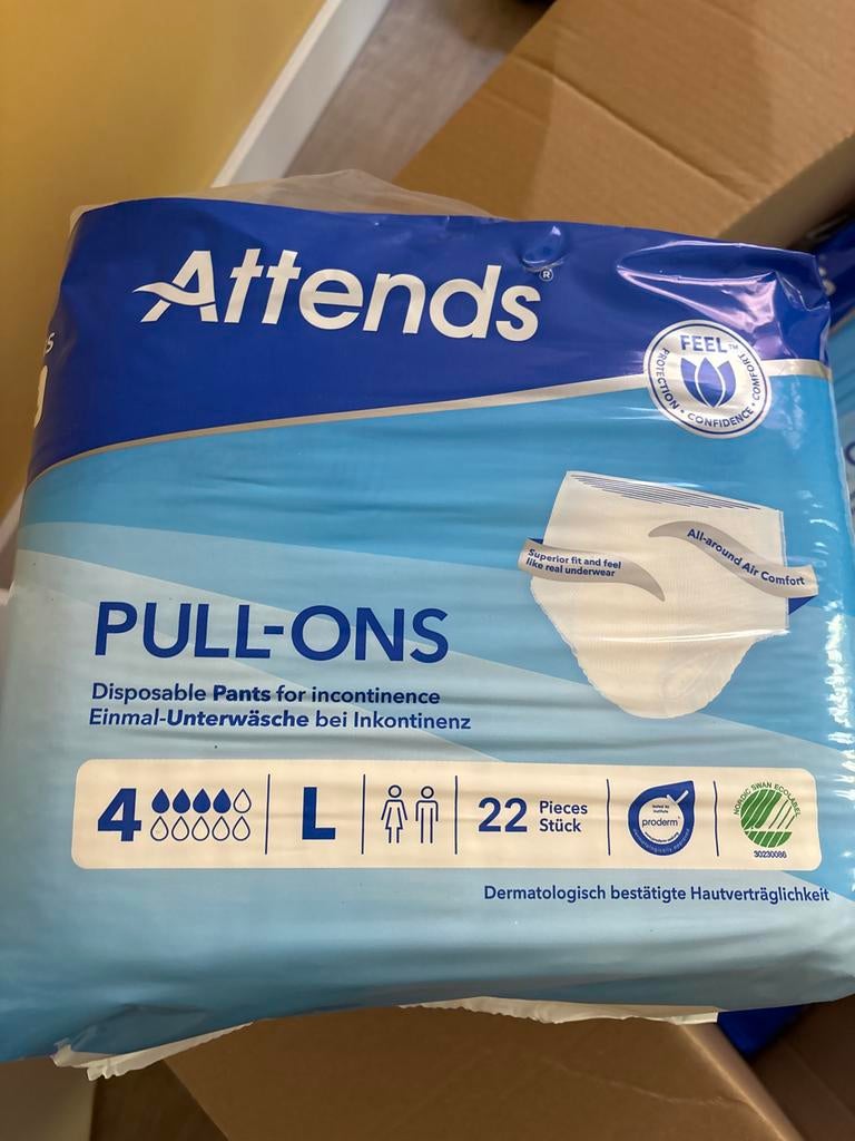 Attends. Pull-ons, Ophalen, Nieuw