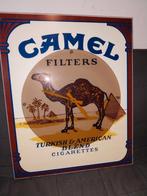 Vintage Camel Filters 65x79cm Reclame Klok - Verzamelobject, Ophalen