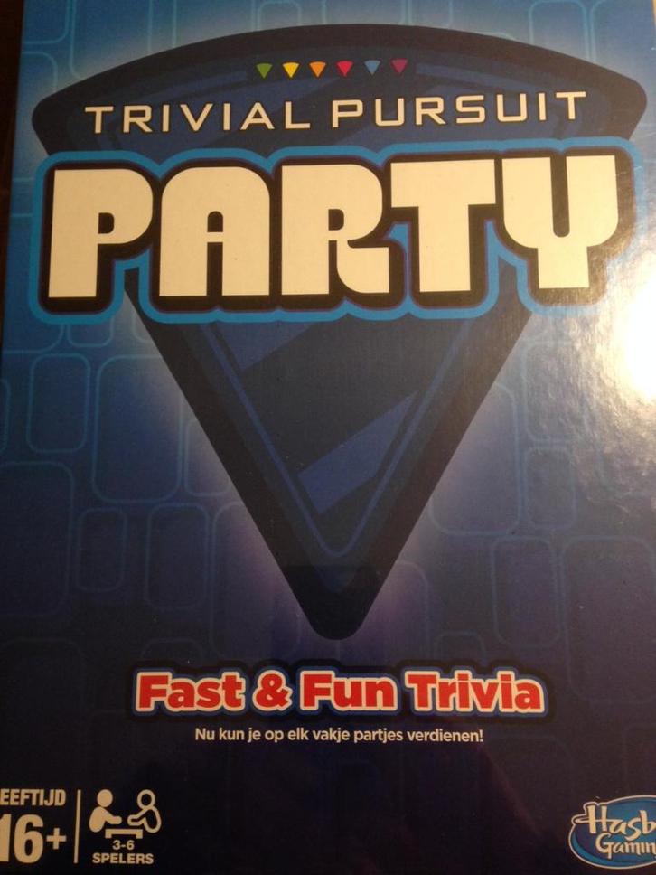 TRIVIAL pursuit party *~~nieuw~~*, Hobby en Vrije tijd, Gezelschapsspellen | Bordspellen, Nieuw, Verzenden