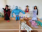 Disney Aladdin Barbie poppen: Aladdin, Jasmine, Jafar, Genie, Ophalen of Verzenden, Gebruikt, Barbie