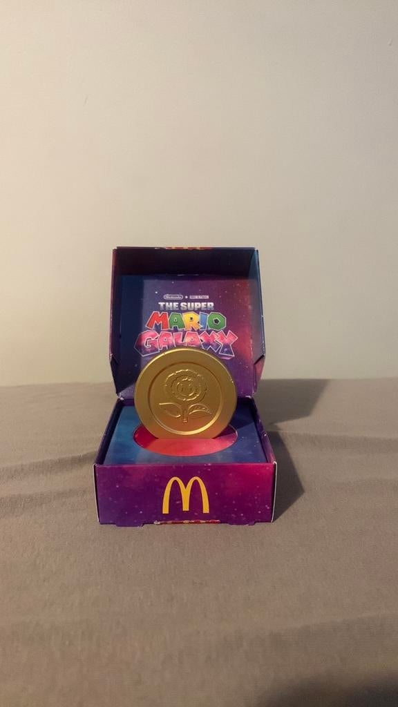 Mario coin mcdonald, Verzamelen, Ophalen