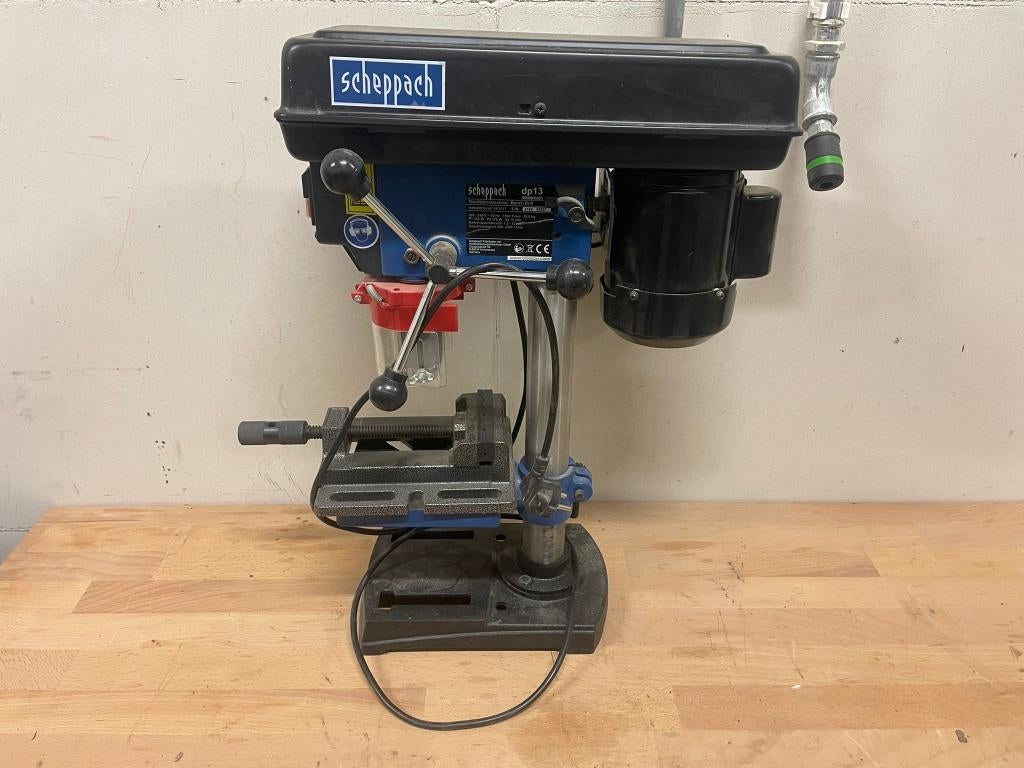 Scheppach kolomboormachine, Ophalen, Zo goed als nieuw, Minder dan 400 watt, Kolomboormachine