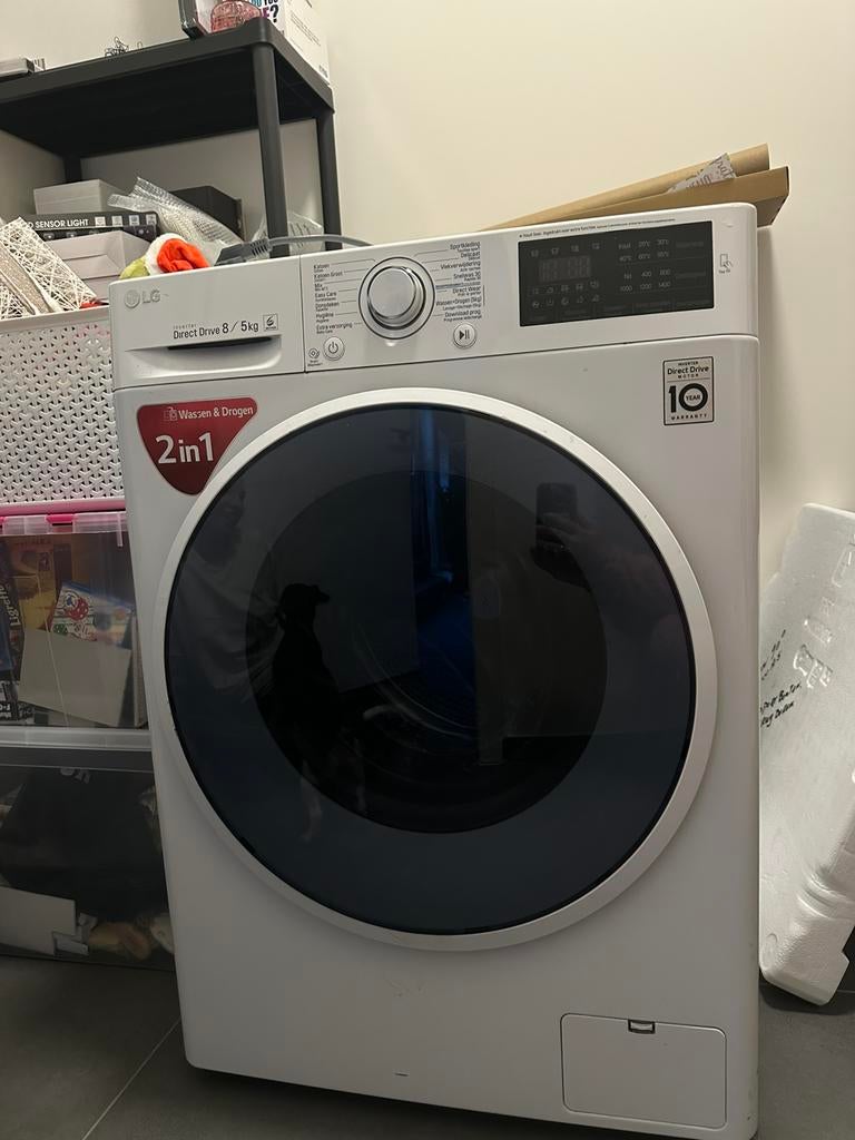 LG was-droogmachine, Witgoed en Apparatuur, Was-droogcombinaties, 4 tot 6 kg, Ophalen, Gebruikt