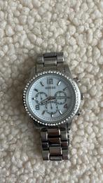 Oozoo horloge dames - stalen band, Sieraden, Tassen en Uiterlijk, Armbanden, Staal, Ophalen of Verzenden, Zo goed als nieuw, Zilver