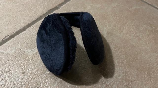 Oorwarmers kind donkerblauw, Ophalen of Verzenden, Zo goed als nieuw, Jongen of Meisje, Muts