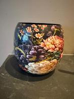 Bloempot Nolan, Tuin en Terras, Bloempotten, Rond, Ophalen of Verzenden, Metaal, Binnen