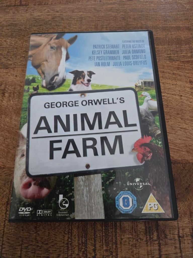 Animal farm dvd, Alle leeftijden, Ophalen of Verzenden, 1980 tot heden, Zo goed als nieuw
