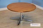 Deense salontafel vintage teak retro chroom 1970s, Huis en Inrichting, Tafels | Salontafels, Ophalen, Gebruikt, 100 tot 150 cm