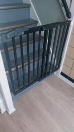 Traphekje zwart 2 stuks, Kinderen en Baby's, Traphekjes, Ophalen, 100 tot 115 cm, Zo goed als nieuw, Klemhekje