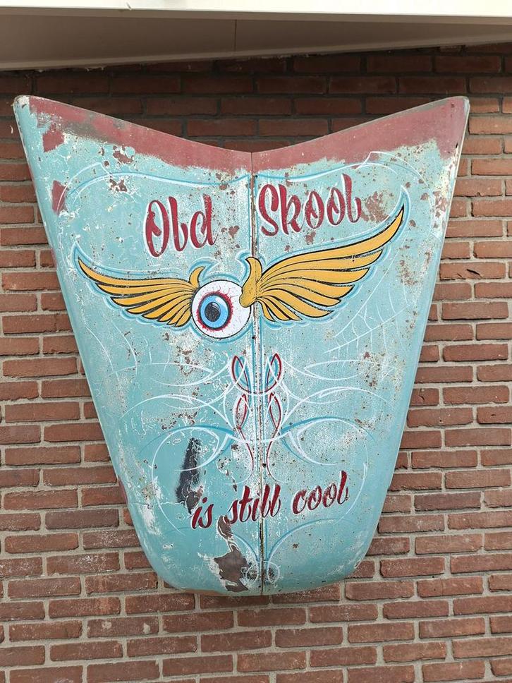 Ford Koln, hand beschilderde motorkap, Auto diversen, Overige Auto diversen, Ophalen