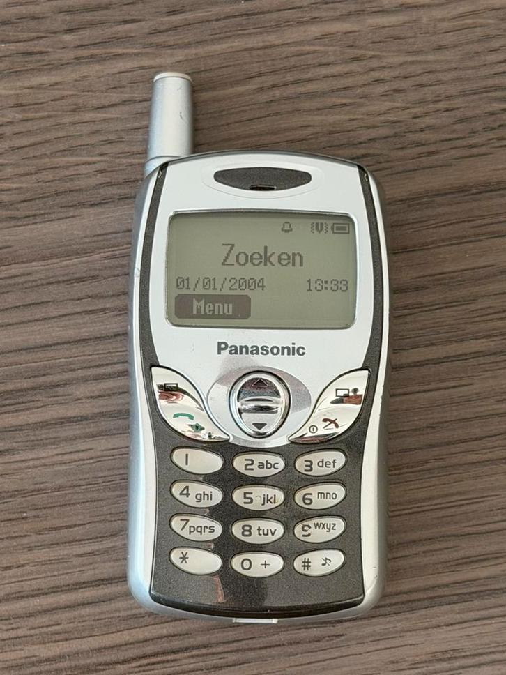 Panasonic EB-A102 mobiele telefoon, Telecommunicatie, Mobiele telefoons | Motorola, Zo goed als nieuw, Geen camera, Zwart, Ophalen of Verzenden