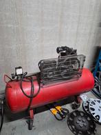 Compressor 200L, Doe-het-zelf en Verbouw, Compressors, 100 liter of meer, Ophalen of Verzenden, Gebruikt