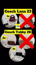 Coach Lana 23 & Tabby 26, Ophalen of Verzenden, Nieuw, Zwart, Schoudertasje